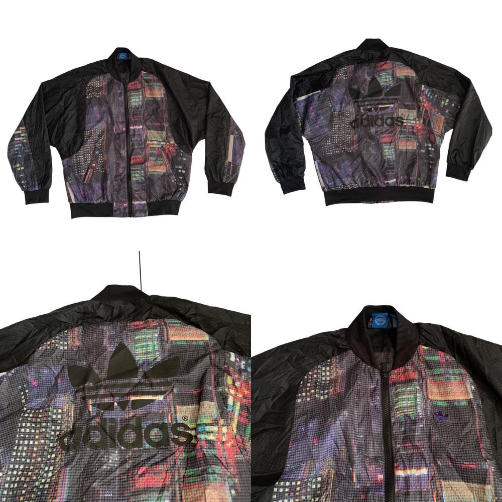 Adidas Women's Size M Tokyo Super Star Full Zip Windbreaker Jacket - Picture 2 of 16